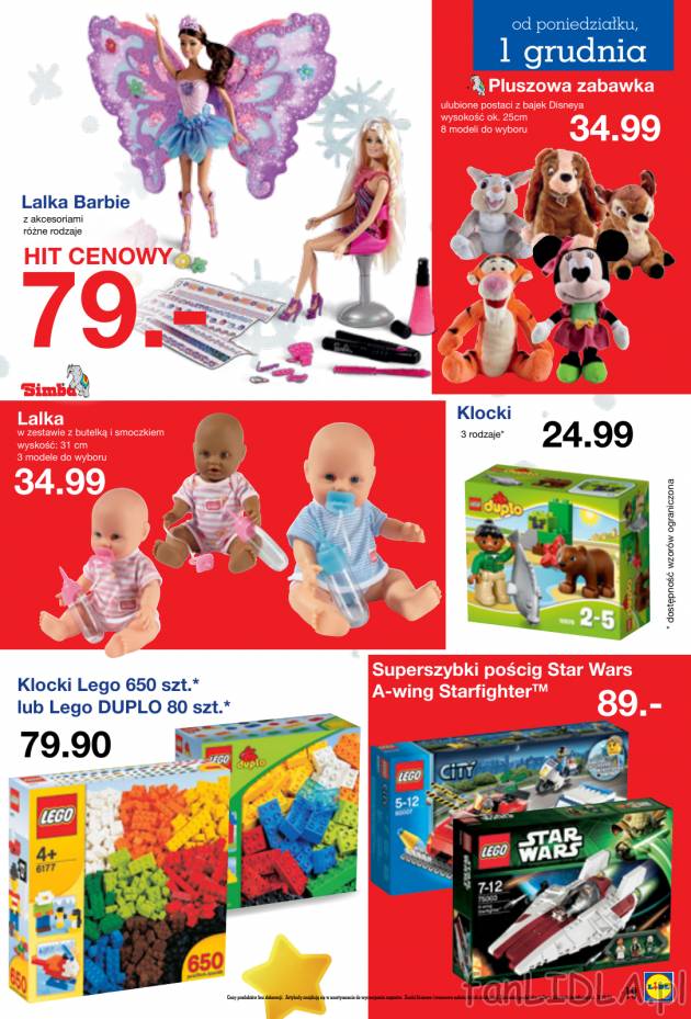 Lalka Barbie z akcesoriami to marzenie każdej małej dziewczynki. W ofercie Lidla ...