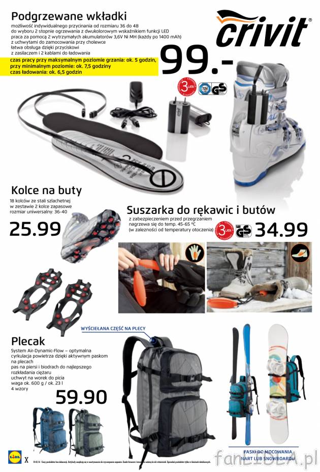 Jeśli wybierasz się na narty, to warto zaopatrzyć się w podgrzewane wkładki ...