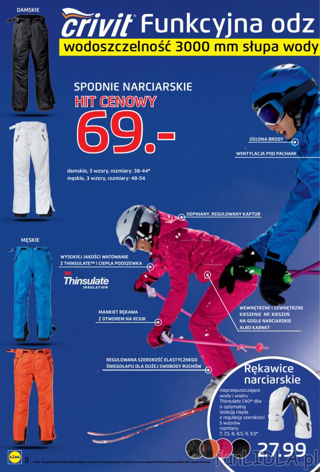 Marka Crivit ma w swej ofercie świetną odzież sportową - skorzystaj z okazji.