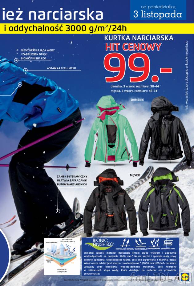 Od poniedziałku w Lidlu kupisz odzież sportową funkcyjną od 69 zł.