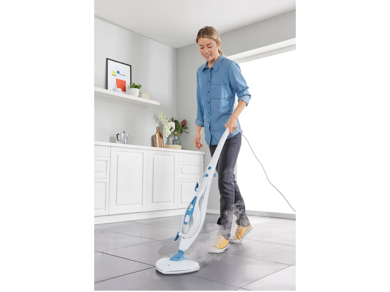 SILVERCREST® Mop parowy i ręczny odkurzacz parowy , cena 99 PLN
SILVERCREST® ...