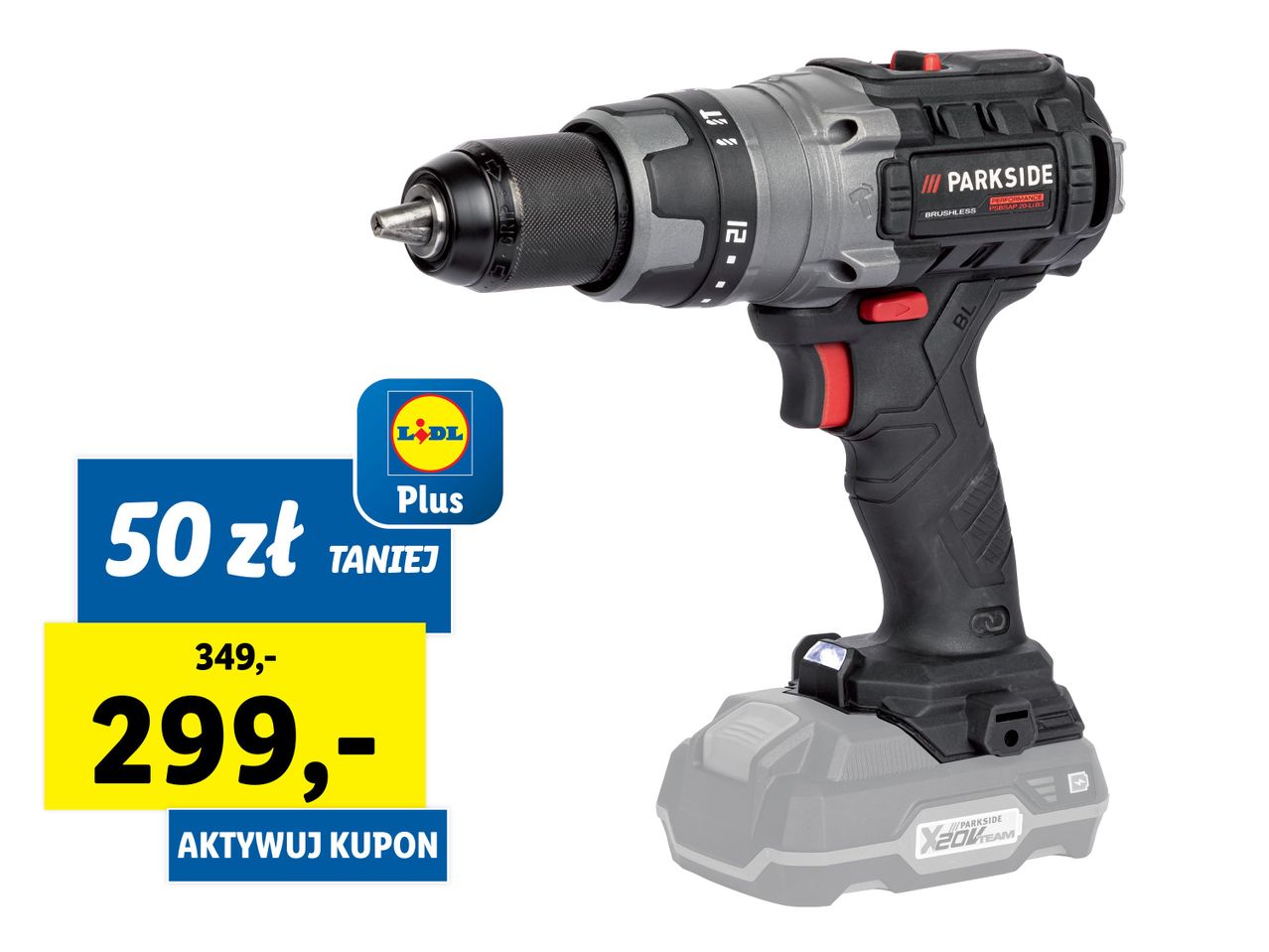 PARKSIDE PERFORMANCE® Akumulatorowa wiertarkowkrętarka , cena PLN
PARKSIDE ...