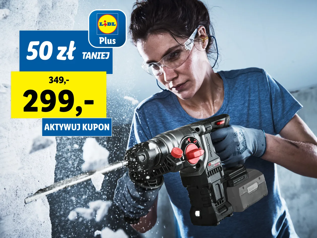 PARKSIDE PERFORMANCE® Akumulatorowy młot kombi , cena PLN
PARKSIDE PERFORMANCE® Akumulatorowy ...
