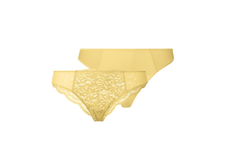 ESMARA® Lingerie Brazyliany damskie, 2 pary Esmara lingerie, cena 24,99 PLN