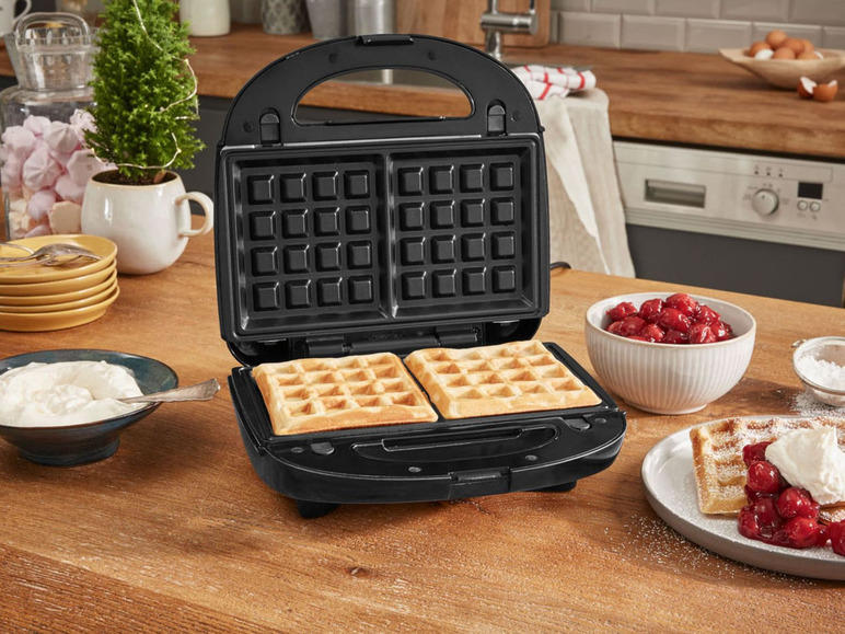 SILVERCREST® Opiekacz 3 w 1 SSMW 750 D1, 750 W Silvercrest , cena 85 PLN