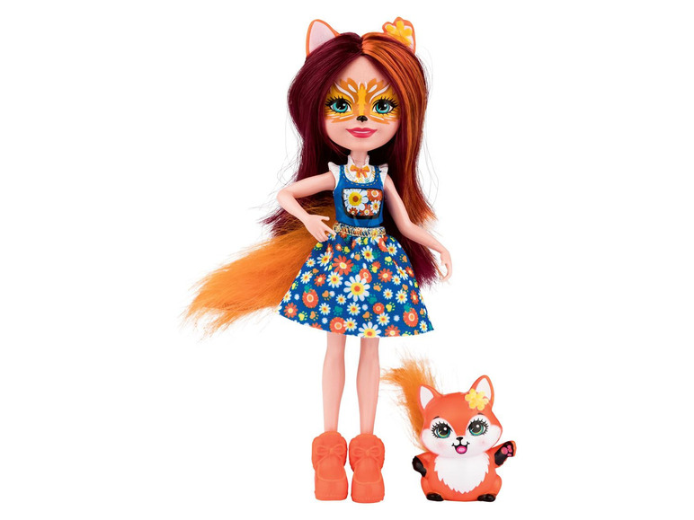 MATTEL Enchantimal Lalka ze zwierzątkiem , 1 zestaw Mattel, cena 29,99 PLN