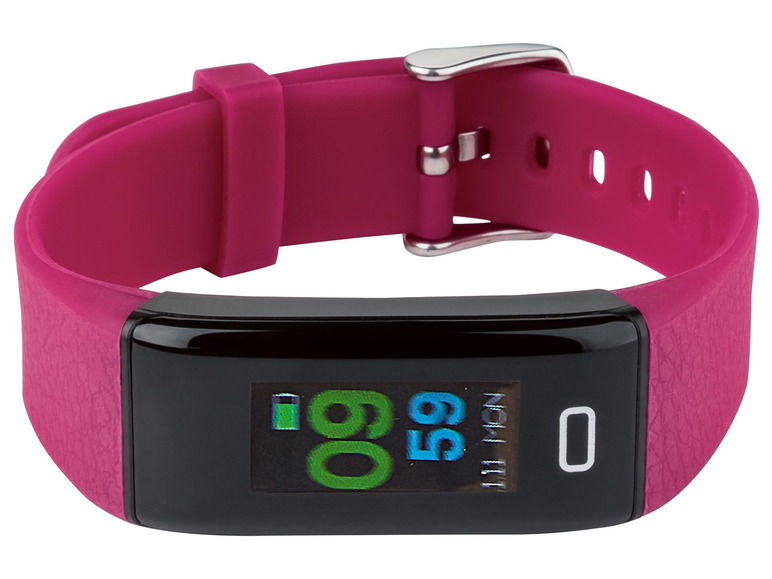 SILVERCREST® Opaska sportowa smartband SAS 88 z Bluetooth® i aplikacją HealthForYou, ...