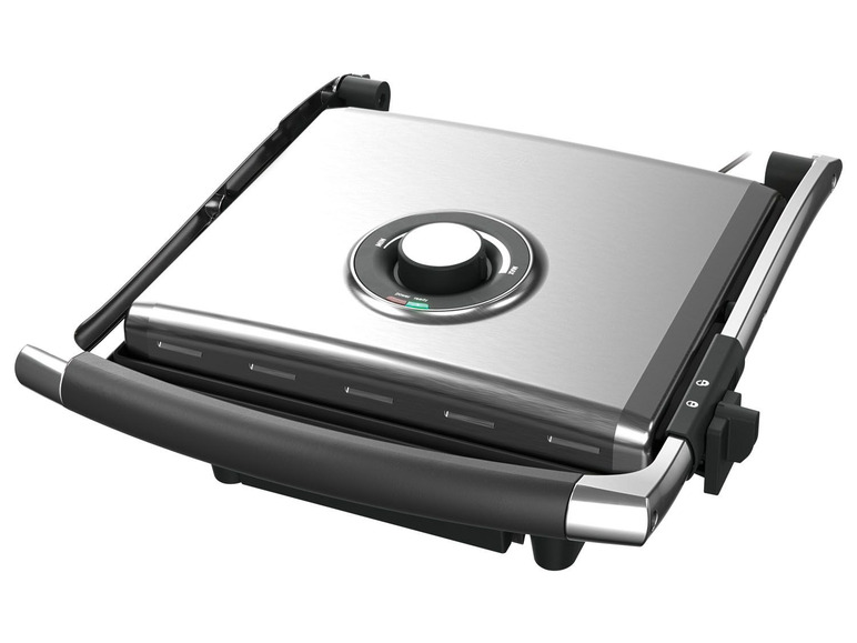 SILVERCREST® Grill kontaktowy SPM 2000 D2, 2000 W Silvercrest , cena 199 PLN