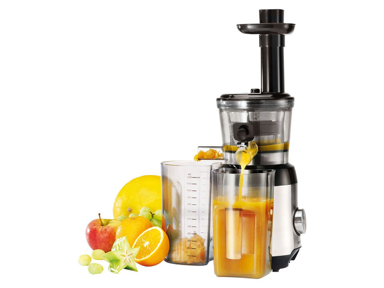 SILVERCREST® Wyciskarka wolnoobrotowa 300 W Slow Juicer SSJ 300 B2 Silvercrest ...