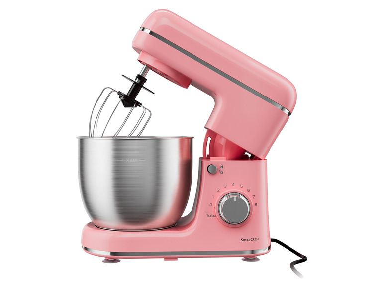 SILVERCREST® Robot kuchenny różowy SKM 600 B2, 600 W Silvercrest , cena 249 PLN