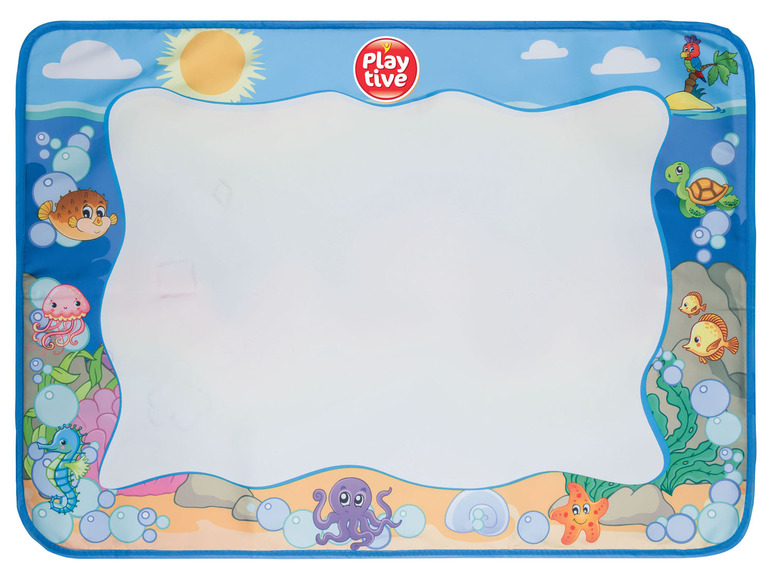 PLAYTIVE® Mata do malowania z pisakiem wodnym i 2 nasadkami, 1 sztuka Playtive ...