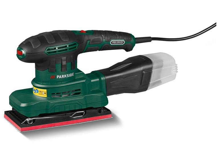 PARKSIDE® Szlifierka oscylacyjna PSS 270 C3 lub szlifierka mimośrodowa PEXS 270 ...