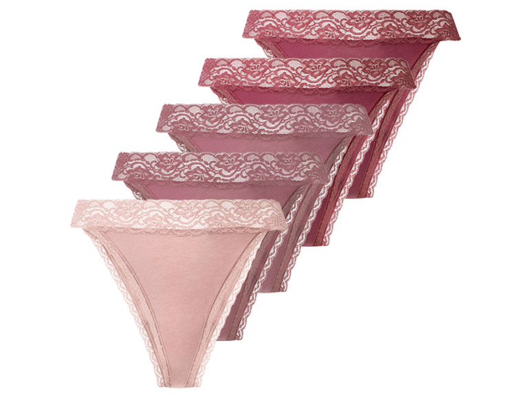 ESMARA® Stringi damskie z koronką, 5 par | LIDL.PL Esmara , cena 29,95 PLN
...