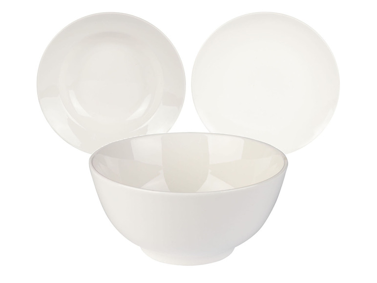 ERNESTO® Zestaw obiadowy porcelanowy, 18 elementów Ernesto , cena 129 PLN
Opis ...