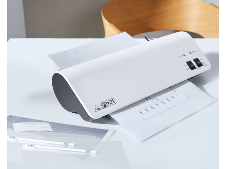 UNITED OFFICE® Laminator A4 ULG 350 | LIDL.PL United office , cena 79,9 PLN
...