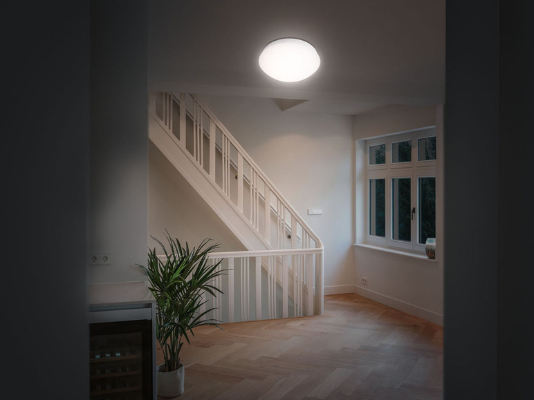 LIVARNO home Lampa sufitowa LED z czujnikiem ruchu Livarno home, cena 89,9 PLN
...