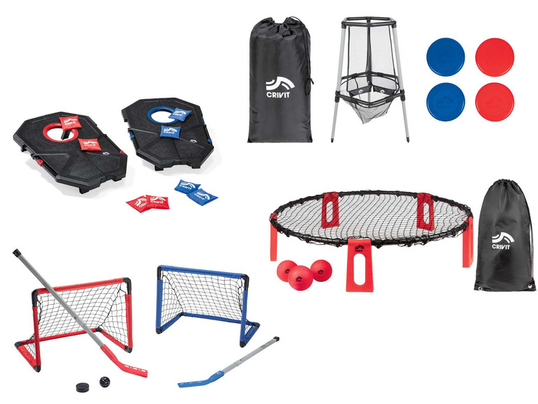 CRIVIT Zestaw unihokej, pitchball, bean bag lub Crivit, cena 99 PLN
CRIVIT® ...