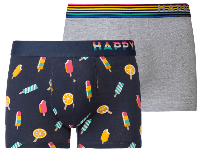 Happy Shorts Bokserki męskie, 2 pary | LIDL.PL Happy shorts, cena 39,98 PLN 
Happy ...