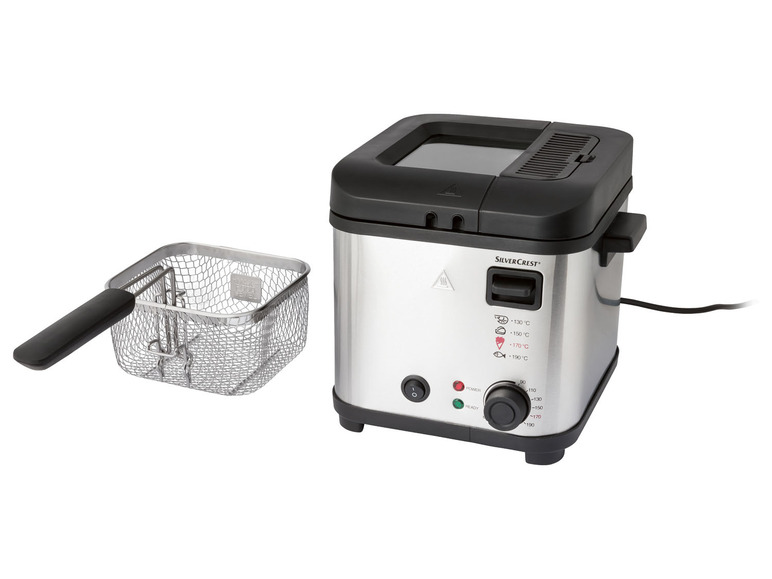 SILVERCREST Mini frytkownica SFM 850 A5 ze stali Silvercrest, cena 129 PLN
Udostępnij ...