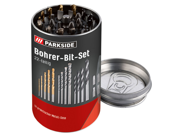 Zestaw bitów i wierteł z kolekcji Parkside, Parkside, cena 29,99 PLN
PARKSIDE® ...
