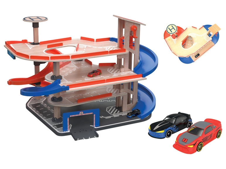 Playtive Garaż 4-poziomowy do zabawy z 2 samochodami Playtive, cena 249 PLN
Playtive Garaż ...