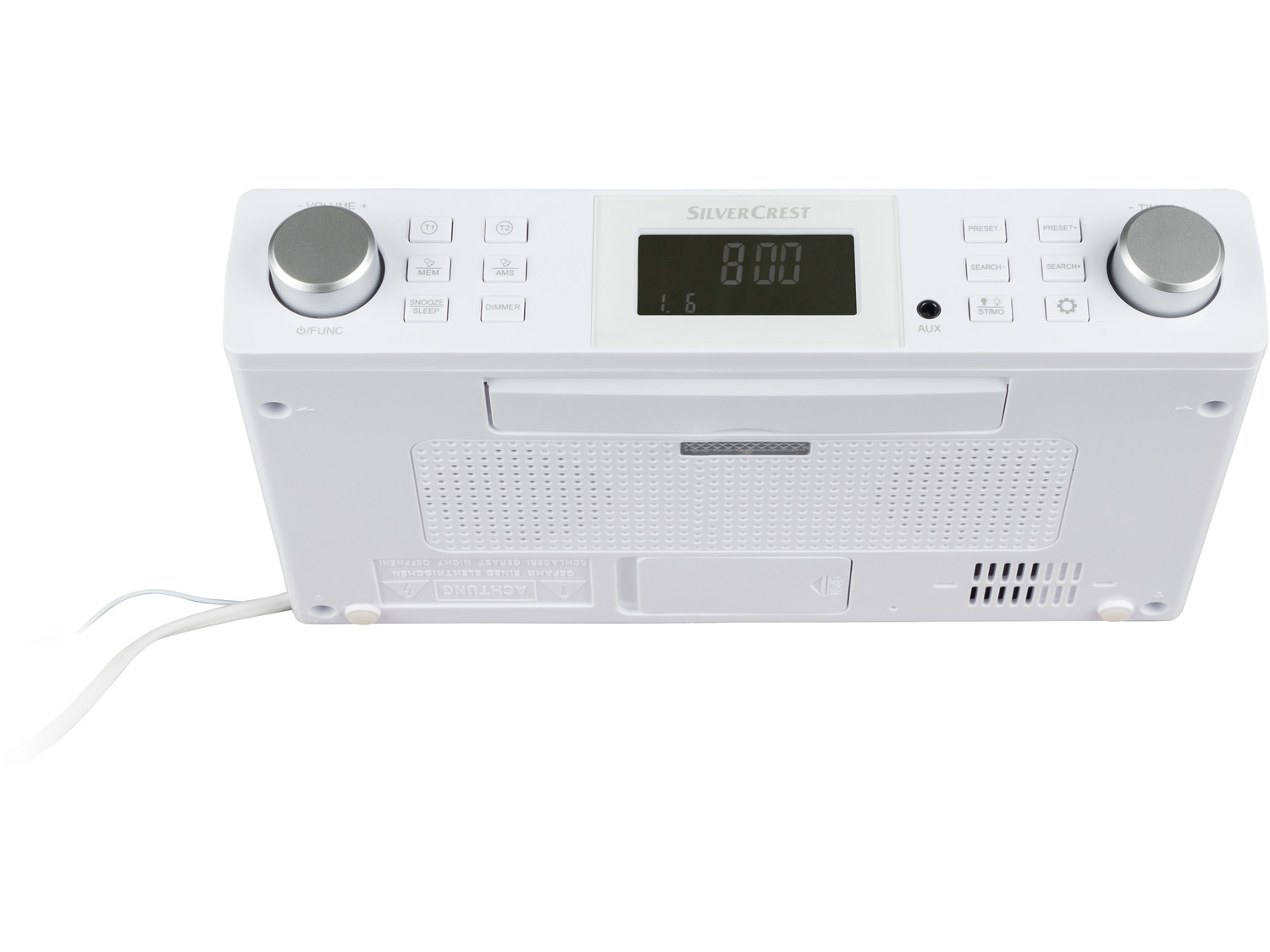 Podszafkowe radio kuchenne Silvercrest, cena 74,90 PLN
- duży wyświetlacz LCD ...