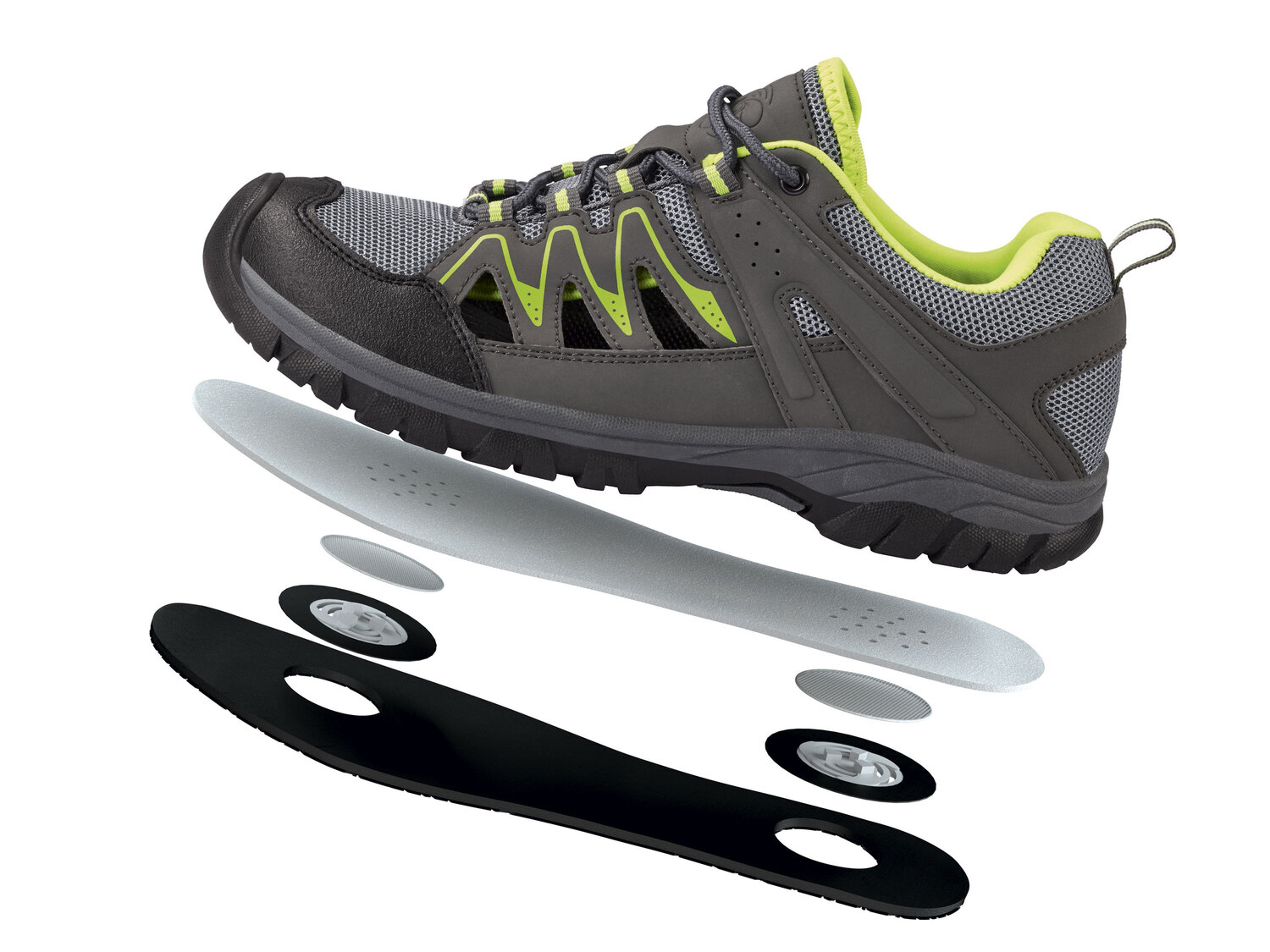 Buty męskie Livergy, cena 64,90 PLN
- rozmiary: 41-46
- wysoka wentylacja zapewniająca ...