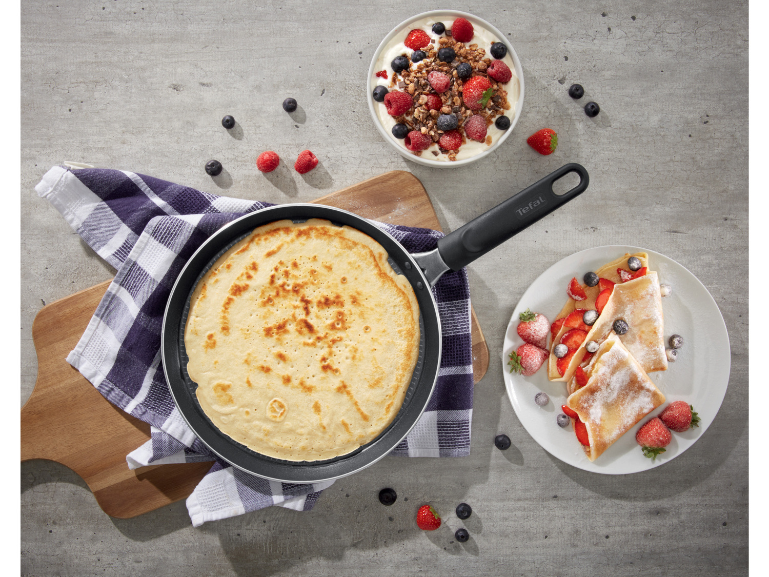 Patelnia do naleśników, Ø 25 cm Tefal, cena 44,99 PLN
- do wszystkich rodzajów ...
