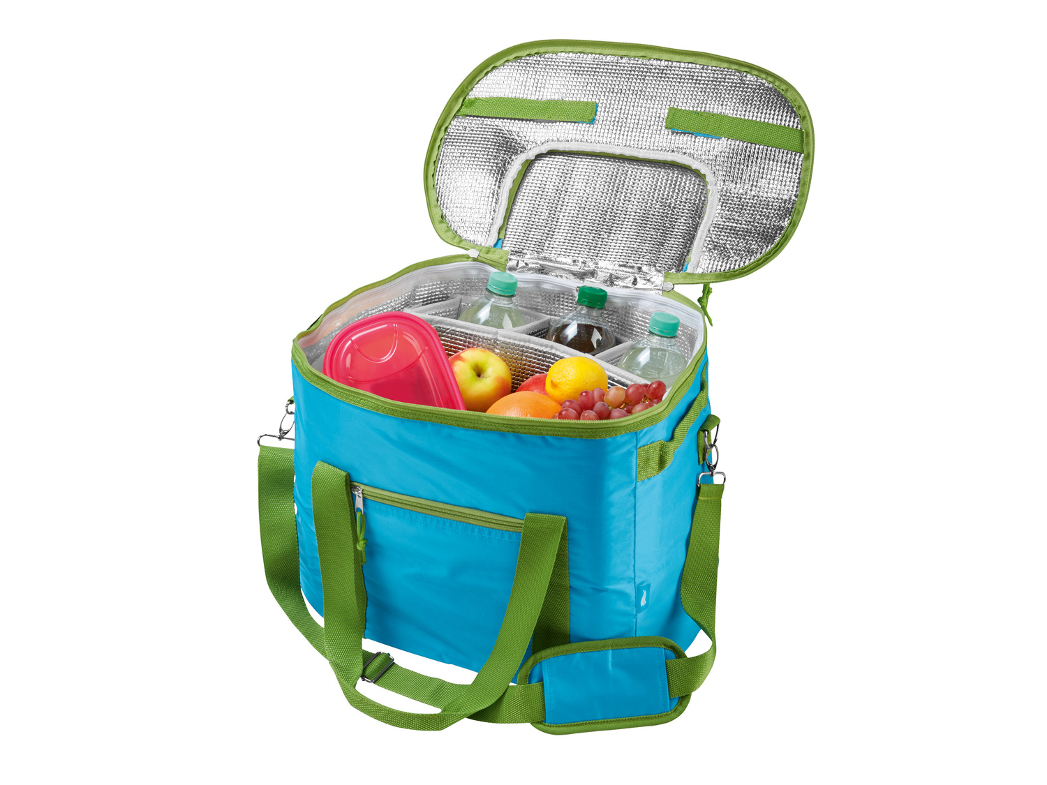 Torba termiczna 35 l Crivit, cena 39,99 PLN
2 wzory
- 43 x 33,5 x 27 cm (szer. ...