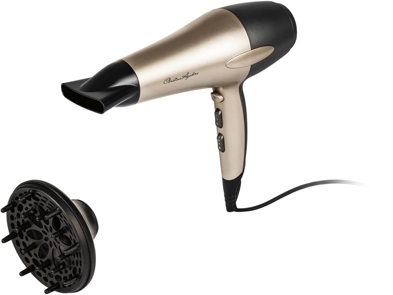 Suszarka do włosów z jonizacją 2200 W Christina Aguilera, cena 69,90 PLN
- ...