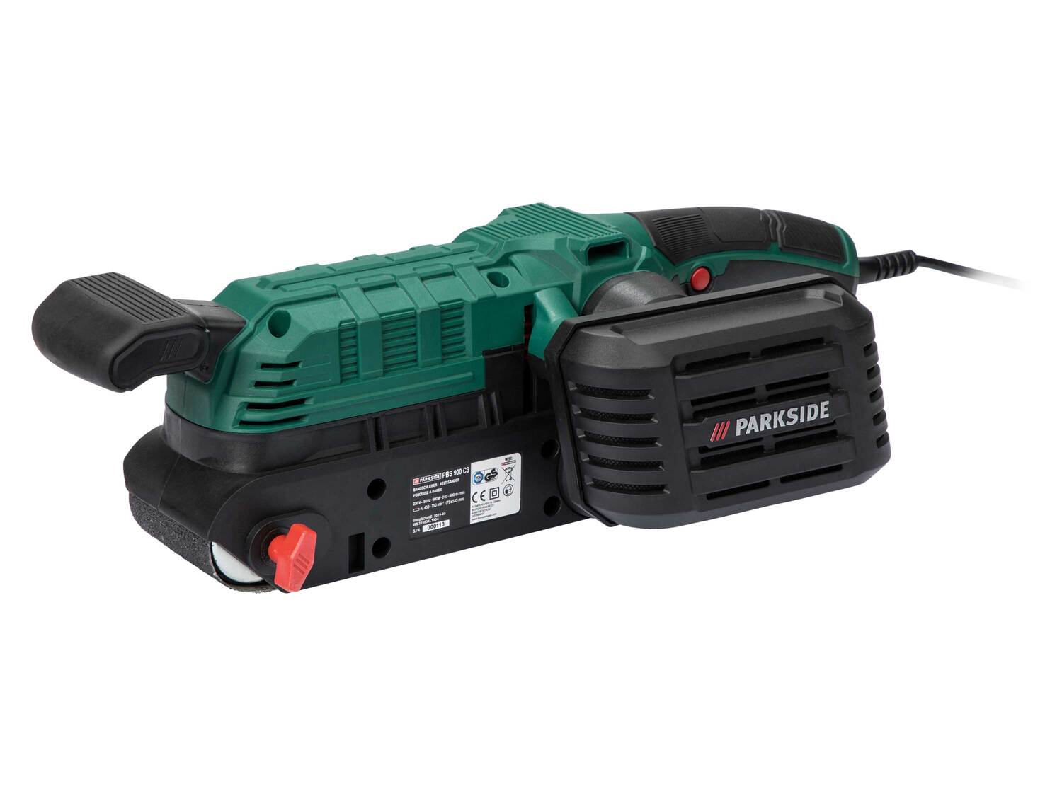 Szlifierka taśmowa 900 W Parkside PBS 900 C3, cena 149,00 PLN
- możliwość ...