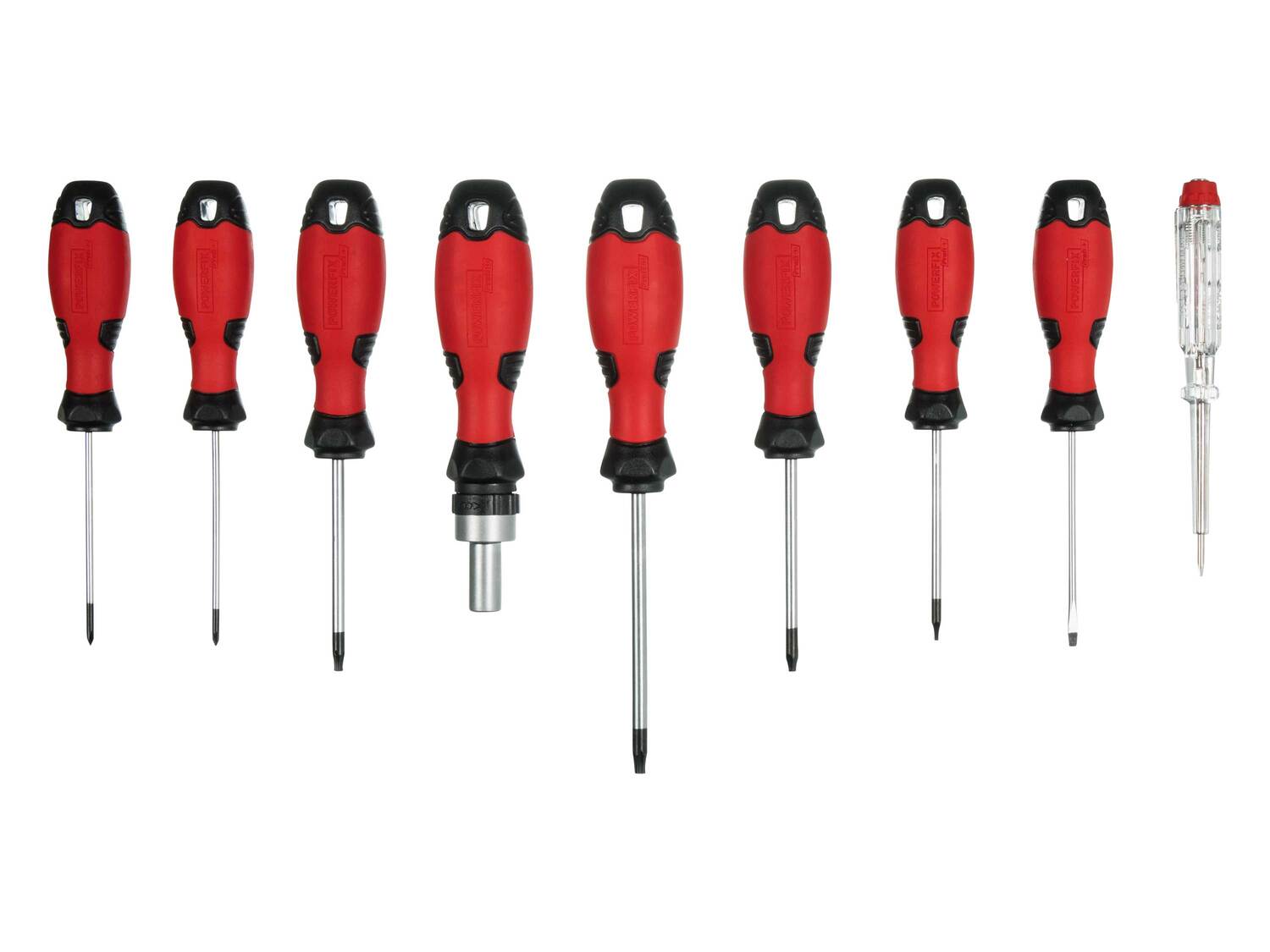 Zestaw wkrętaków XXL, 101 elementów Powerfix, cena 119,00 PLN
- z magnetycznymi ...