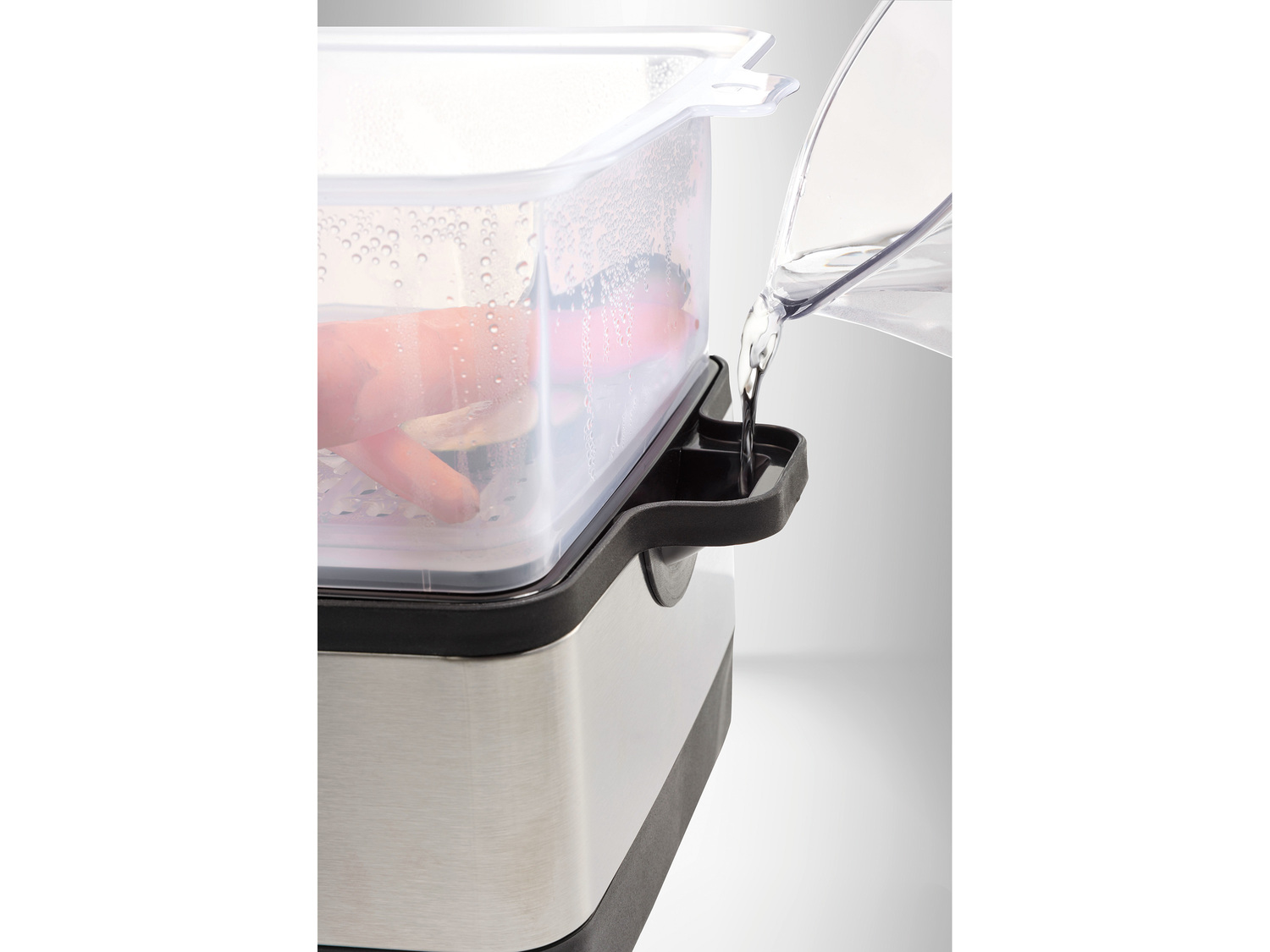 Parowar 950 W Silverscrest Kitchen Tools, cena 59,00 PLN
- w zestawie: 3 pojemniki ...