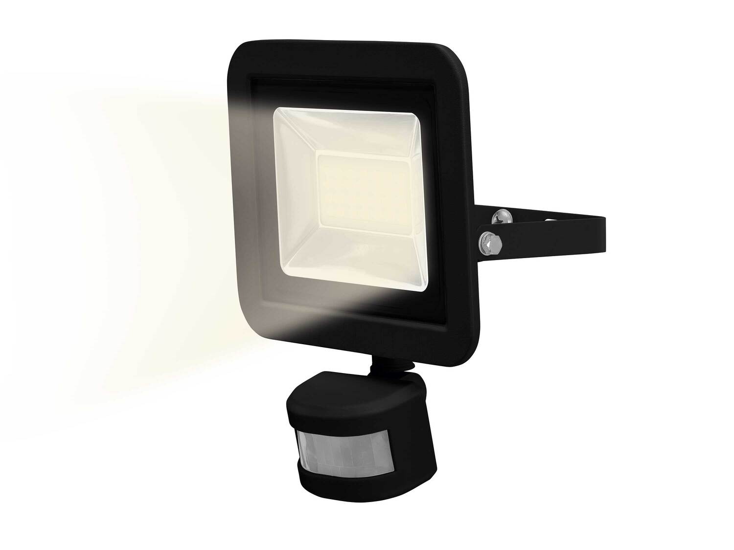 Reflektor LED 24 W z czujnikiem ruchu Livarno, cena 49,99 PLN
- stumień świetlny: ...