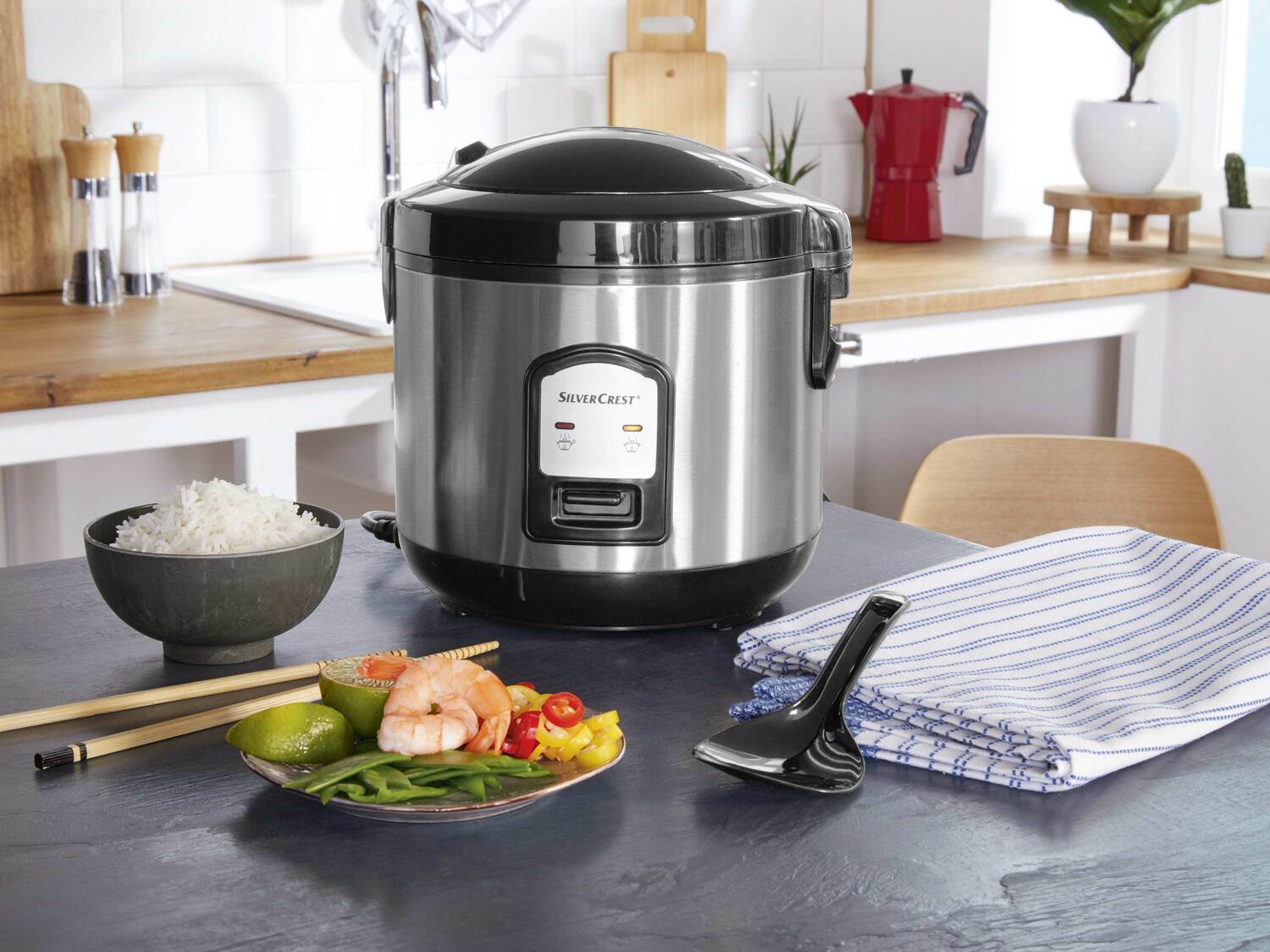 Urządzenie do gotowania ryżu 400 W Silverscrest Kitchen Tools, cena 79,90 PLN ...