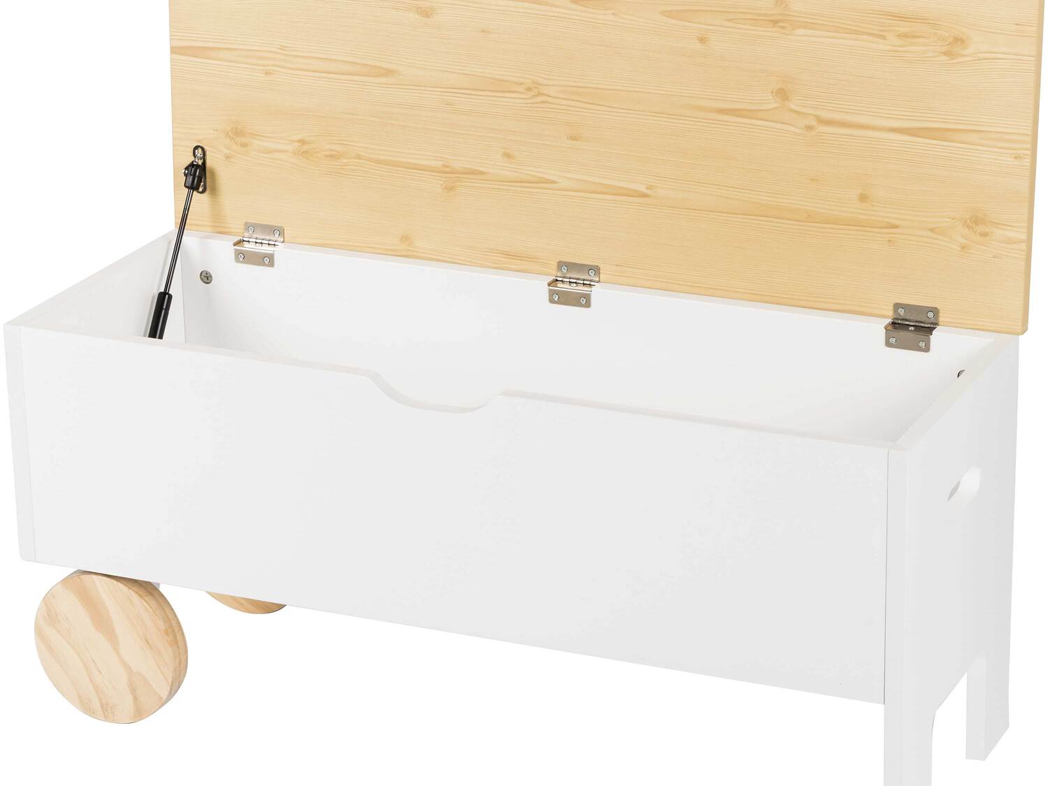 Skrzynia na zabawki Livarno, cena 169,00 PLN
- 90 x 42 x 32 cm (szer. x wys. x ...