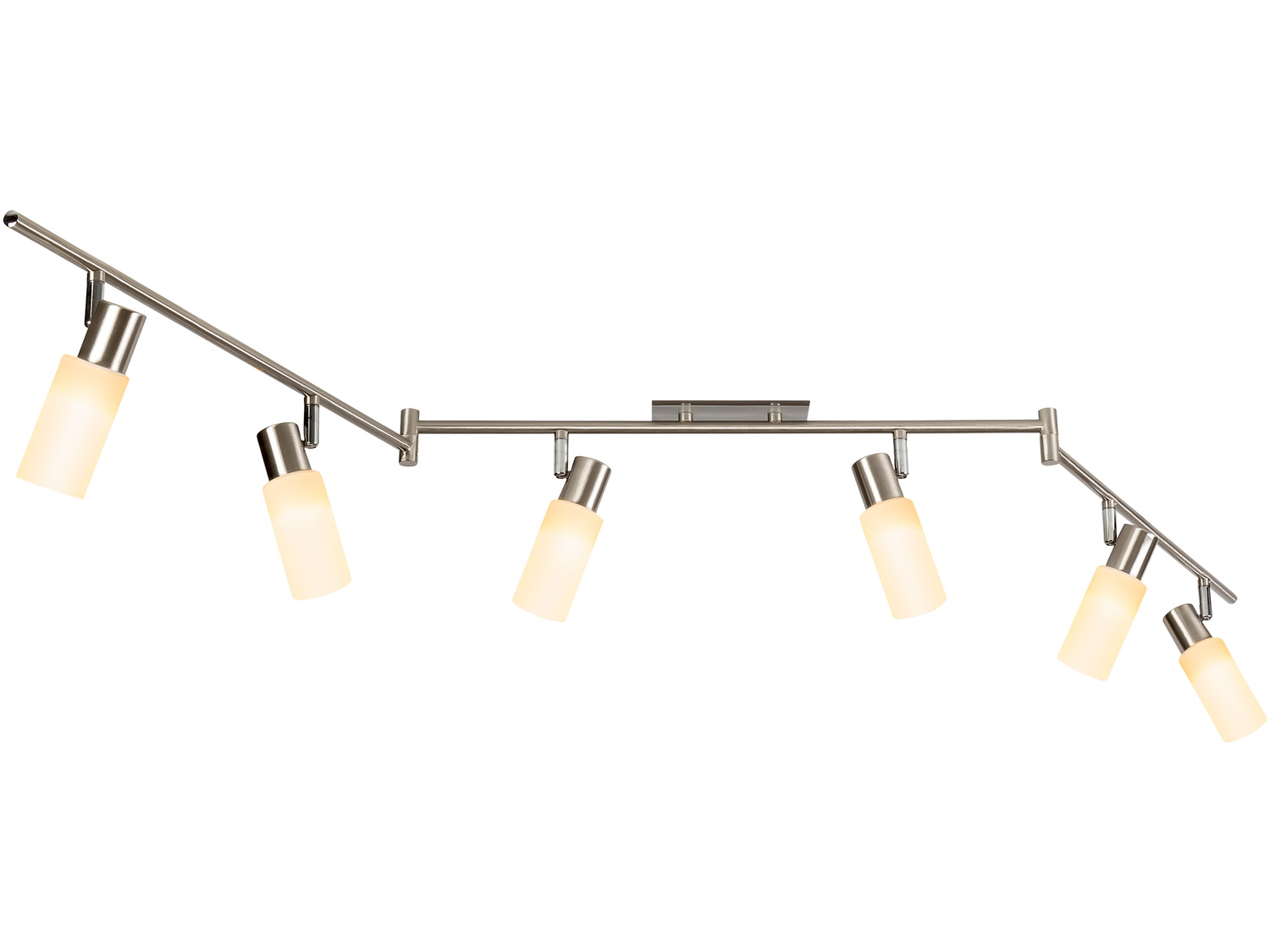 Lampa sufitowa LED Livarno, cena 149,00 PLN 
- 6 energooszczędnych żarówek LED ...