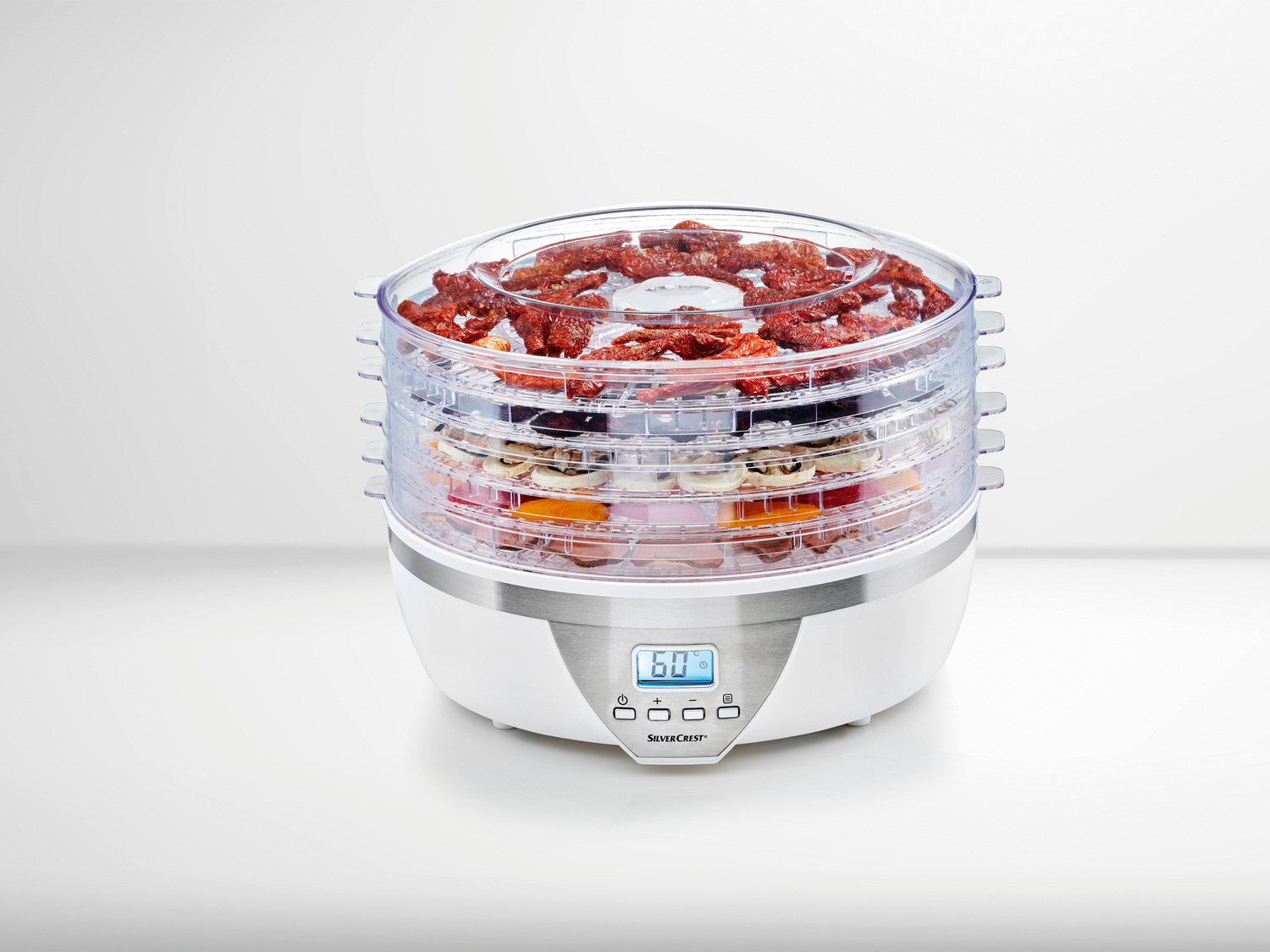 Suszarka 350 W Silverscrest Kitchen Tools, cena 139,00 PLN
- do suszenia: grzybów, ...