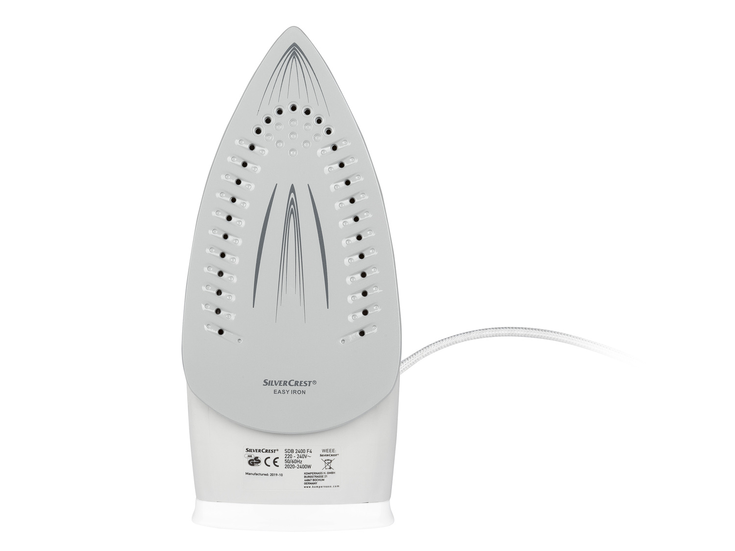 Żelazko parowe 2400 W Silvercrest, cena 49,99 PLN
- zbiorrik na wodę o pojemności ...