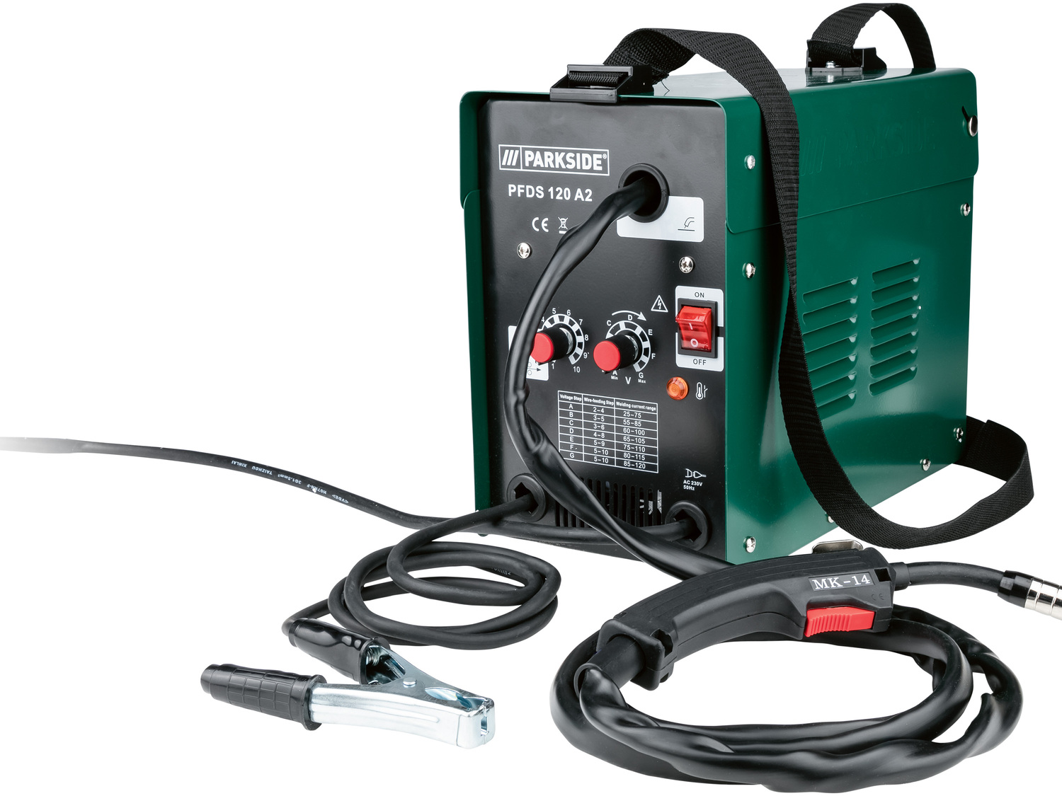 Spawarka 230 V Parkside PFDS 120 A2, cena 399,00 PLN
- dł. przewodu sieciowego: ...