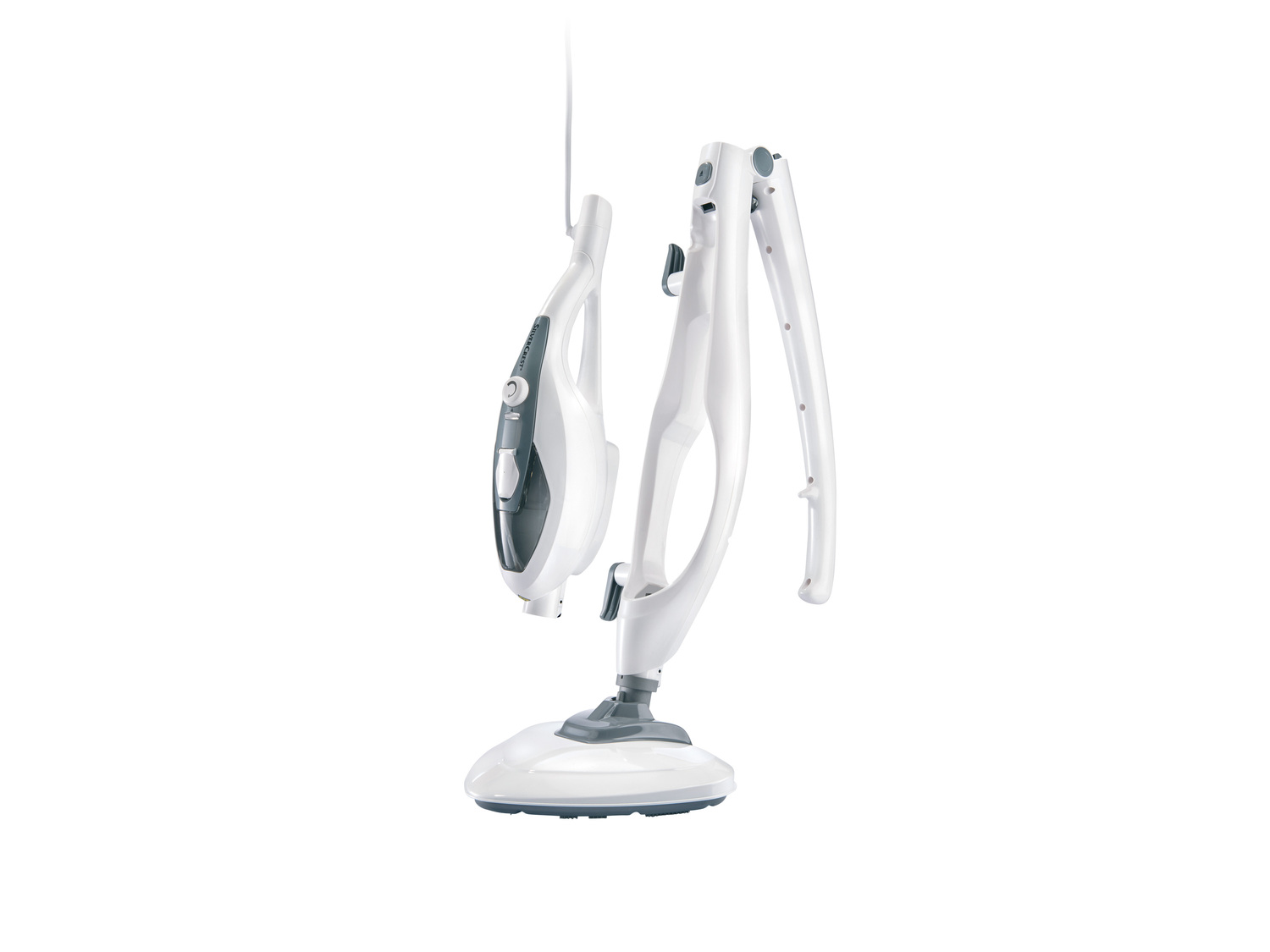 Mop parowy 2 w 1, 1500 W Silvercrest, cena 169,00 PLN
- 2 w 1: mop parowy do podłóg ...