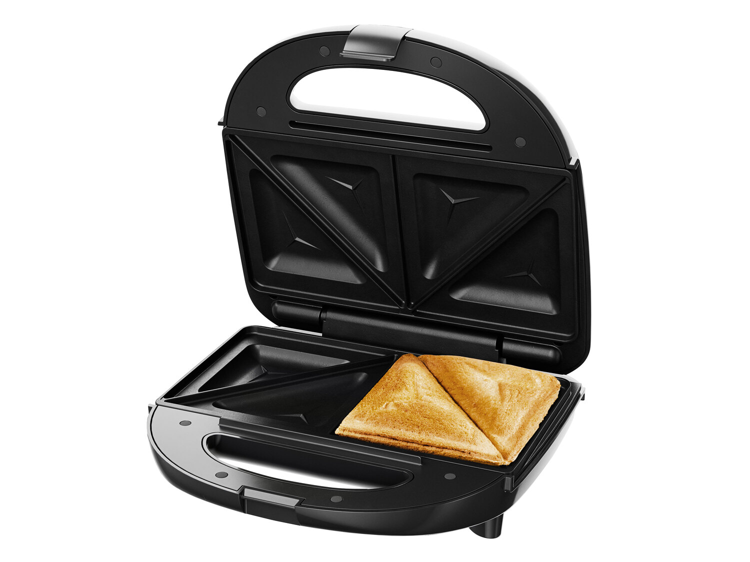 Opiekacz do kanapek 700 W Silverscrest Kitchen Tools, cena 34,99 PLN
- płyty ...