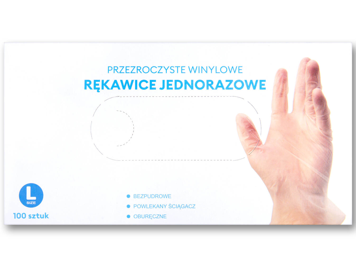Rękawiczki winylowe , cena 39,99 PLN