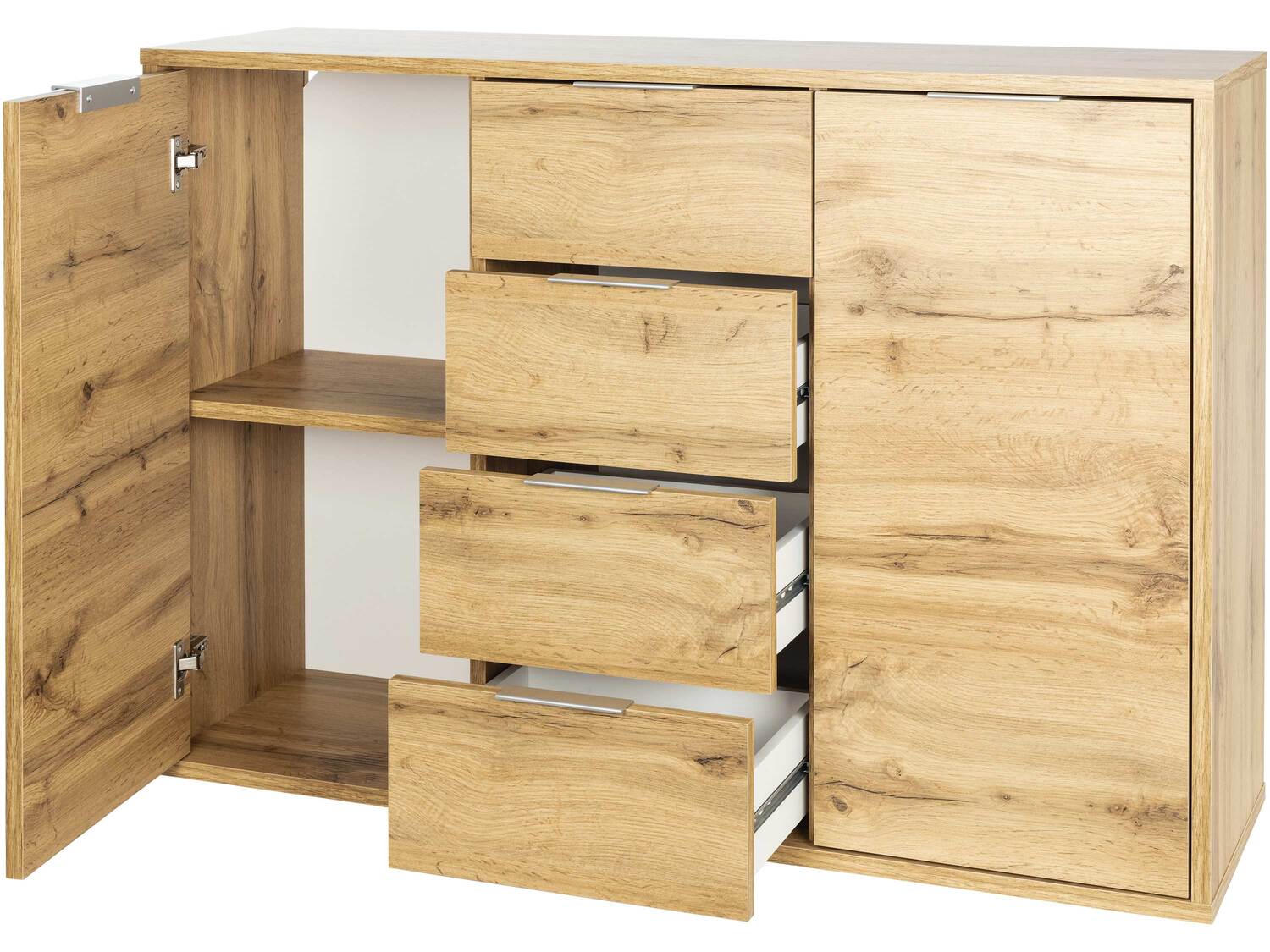 Komoda Livarno, cena 249,00 PLN
- 116 x 80 x 35 cm (szer. x wys. x gł.)
- odporna ...