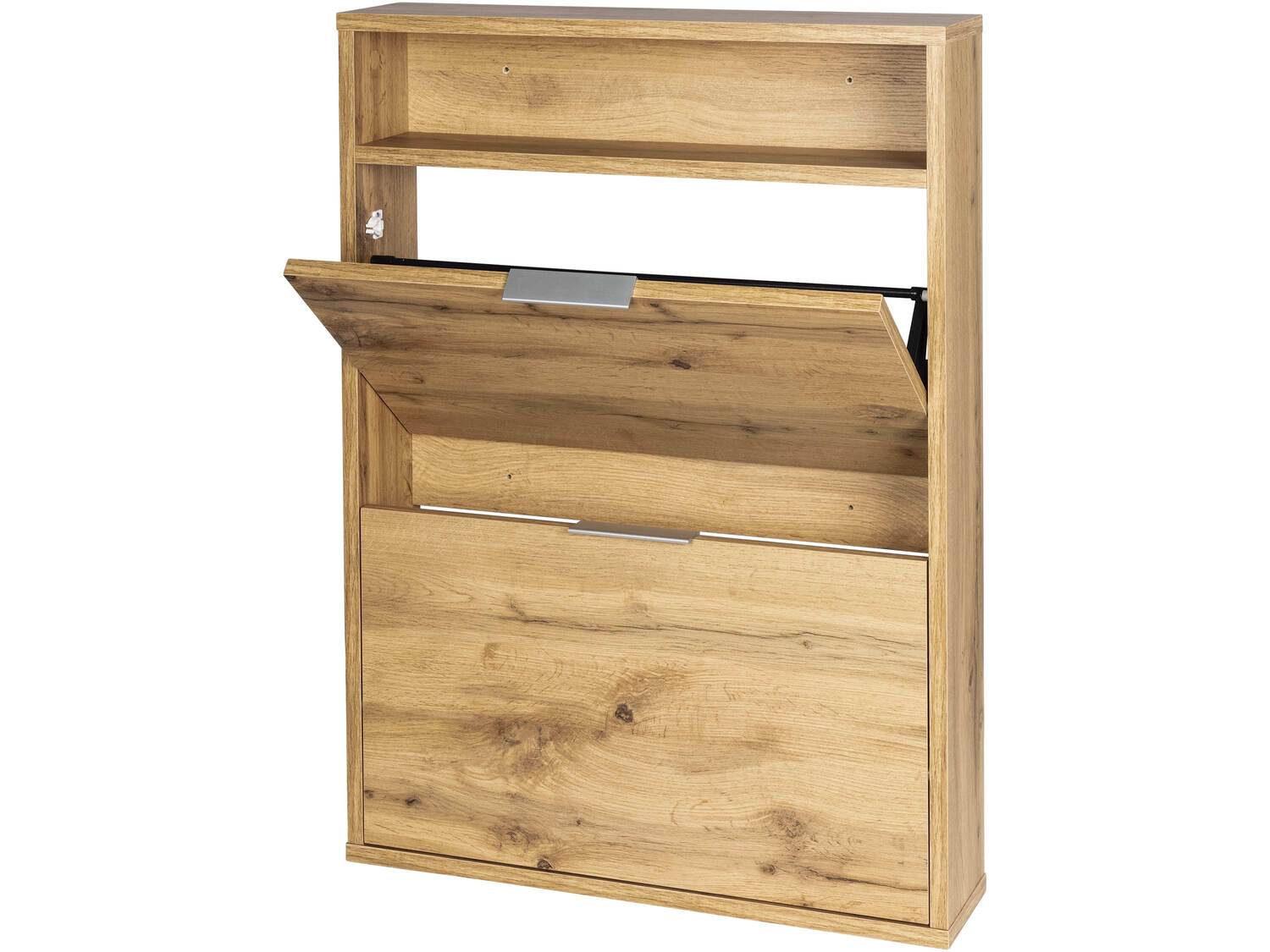 Szafka na buty Livarno, cena 149,00 PLN
- 65 x 90 x 15 cm (szer. x wys. x gł.)
- ...