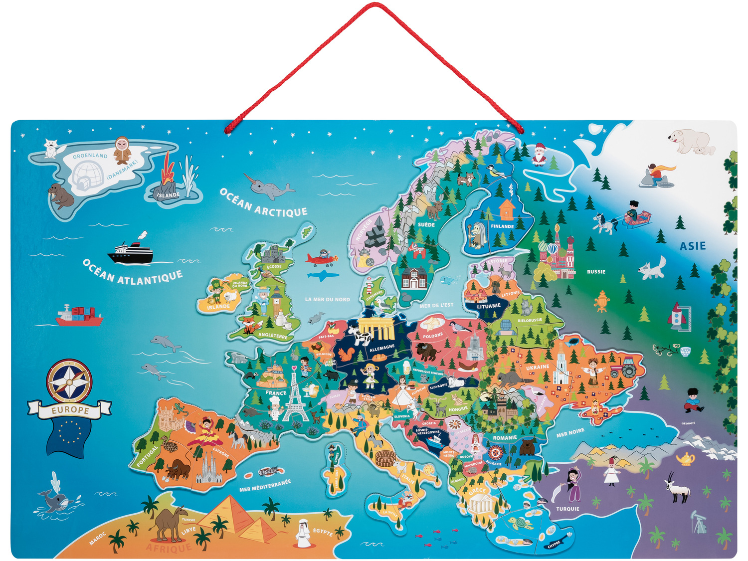 Drewniane puzzle magnetyczne Playtive, cena 89,90 PLN
2 zestawy do wyboru
- ok. ...