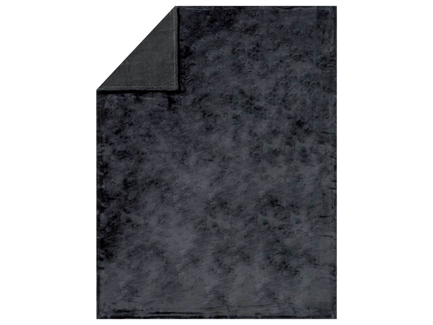 Koc 150 x 200 cm Meradiso, cena 55,00 PLN
- spodnia strona z miękkiego polaru ...