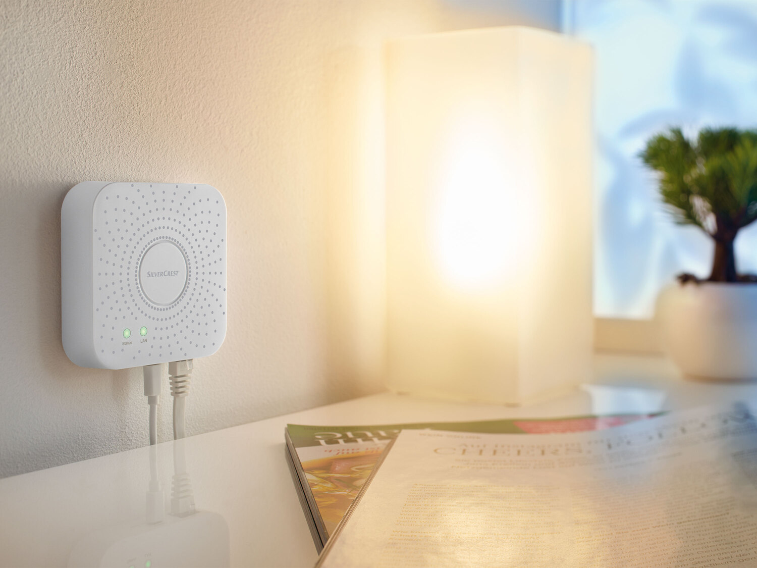 Bramka sieciowa Zigbee Smart Home Silvercrest, cena 129,00 PLN
- bezpieczna, szyfrowana ...