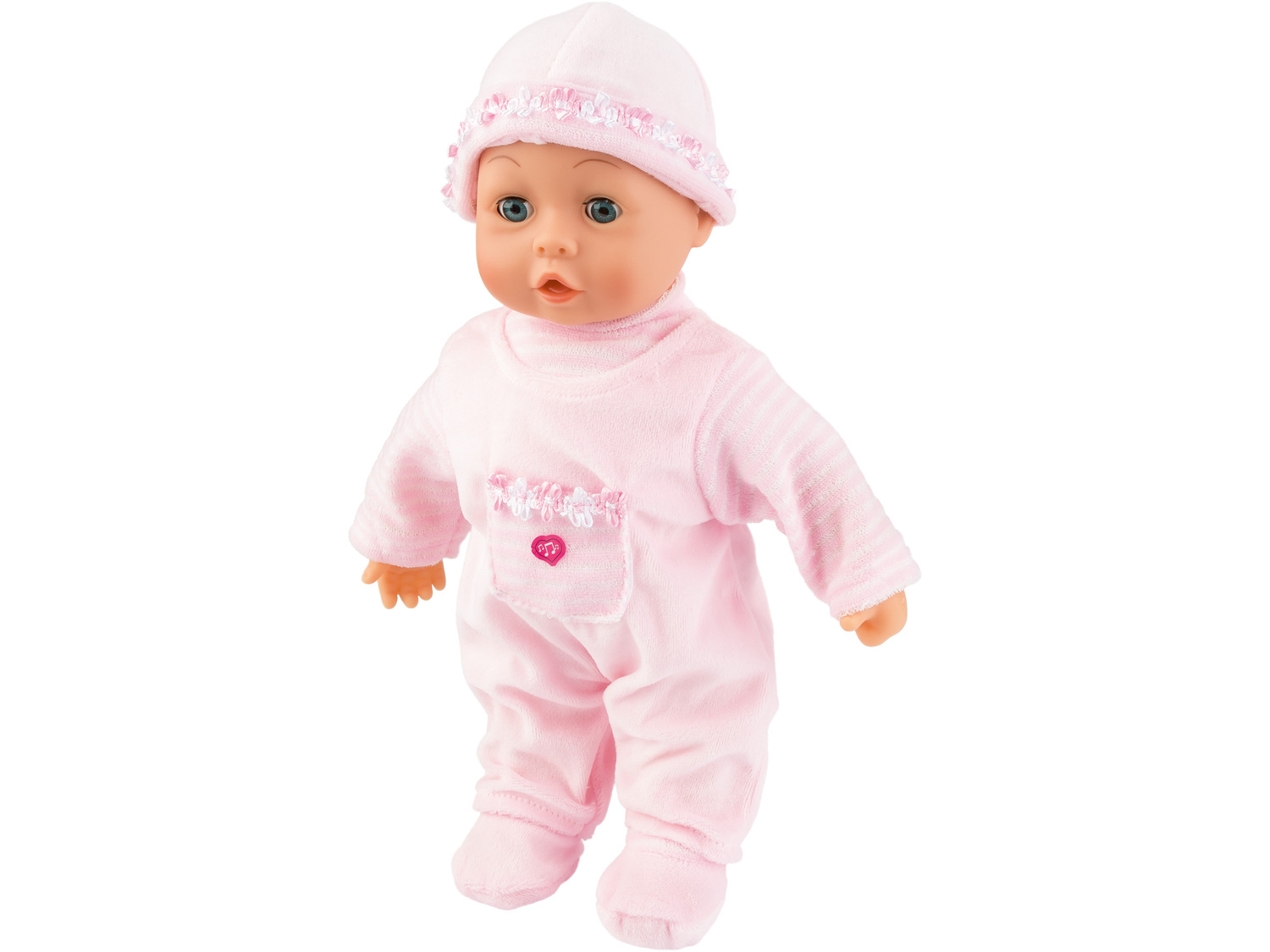 Lalka interaktywna Piccolina First Words Baby Bayer, cena 49,99 PLN
- z ubrankiem, ...