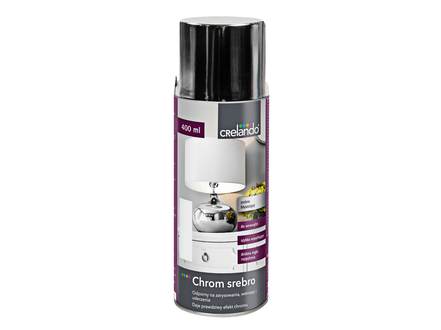 Lakier Crelando, cena 18,99 PLN
7 wzorów
- 400 ml/1 opak.
- 1 l = 47,48
- do ...